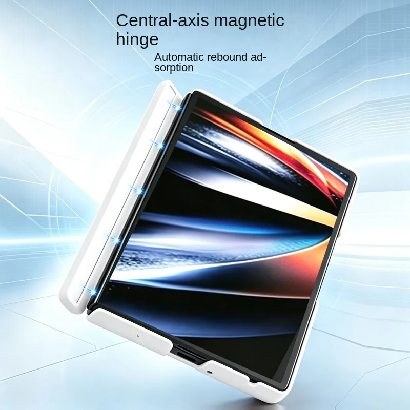 Wave Texture Silicone Phone Case with Built-In Magnetic Attraction