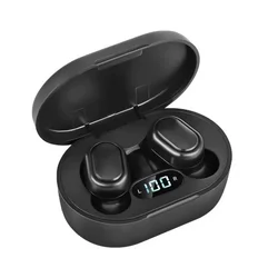 Wireless Bluetooth 5.3 Noise Cancelling Earbuds with HD Mic and Deep Bass (Black)