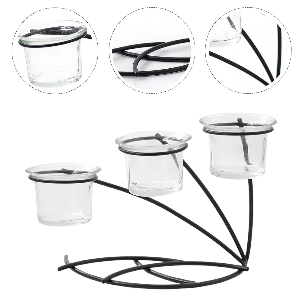 

Glass Votive Holders Glass Tealight Holder with Stand for Aromatherapy Meditation Valentines Day Wedding Centerpieces