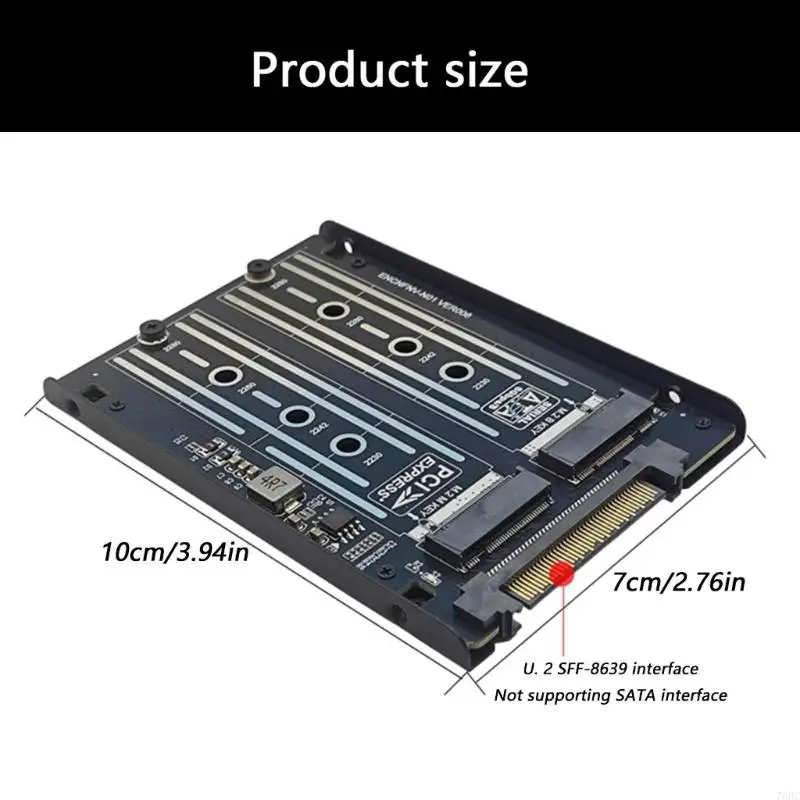 M.2 SSD U.2 어댑터 2In1 M.2 Nvme 및 버스 SSD PCIE U.2 SFF-8639