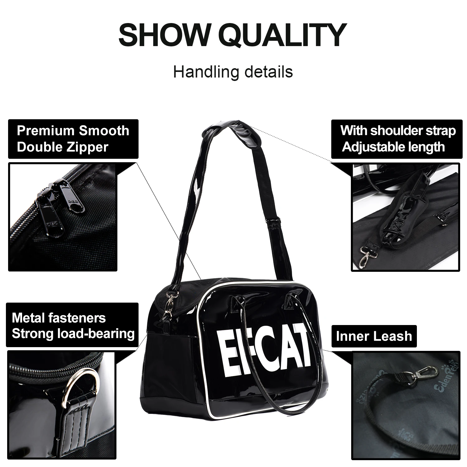 Large Pet Dog Cat Carrier Bag Fashion Silver Bag Transport Carrying For Puppy Kitty