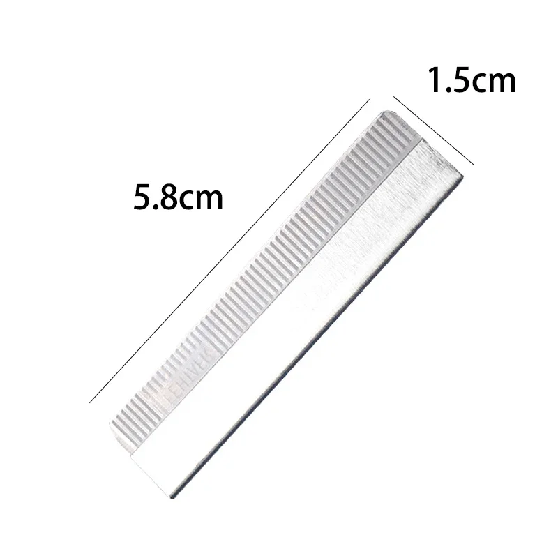 10pcs Eyebrow Trimmer Razor Blade Stainless Steel Microblading Eyebrow Knife for Permanent Makeup Brow Tattoo Beauty Tool 6