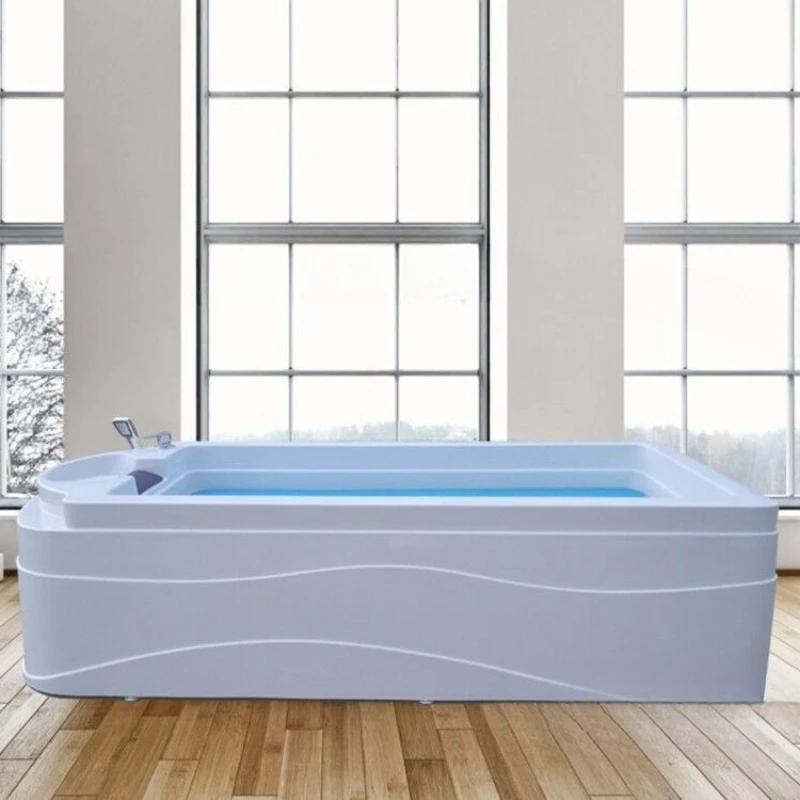 Exclusive high-end acrylic water bed for five-star hotels, sauna, massage, massage, and bath water bed high grade constant temperature water bed acrylic water rubbing bed sauna back rubbing bed constant temperature hydrotherapy