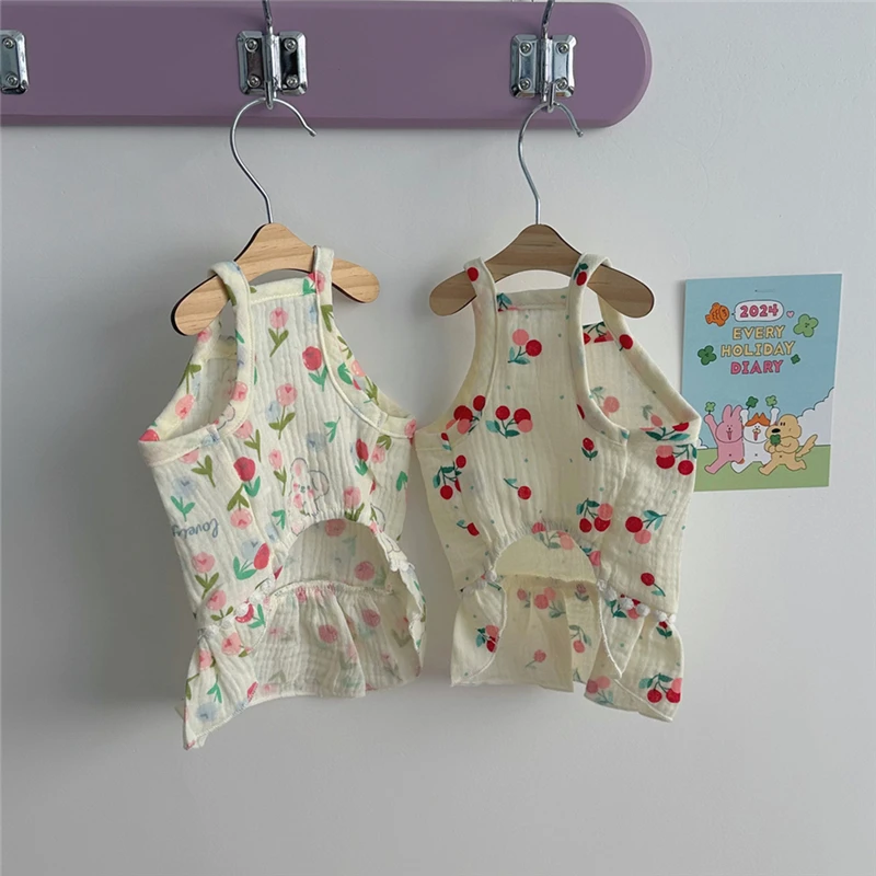 Dog Cat Supplies Cute Summer Dress Skirt