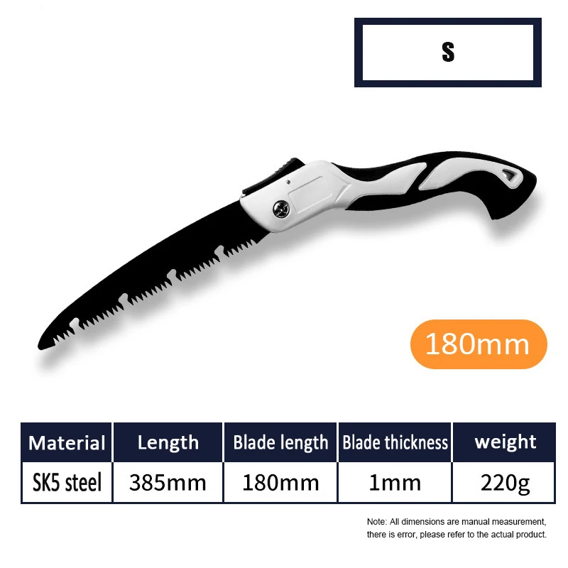 Folding Saw 1PC Professional Hand Saw for Tree Pruning Camping Gardening Hunting Cutting Wood PVC