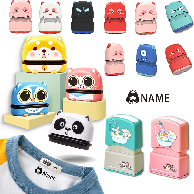 Children Name Stamp, Clothing Stamp for Kids Clothes, Blank Name Stamp -  AliExpress