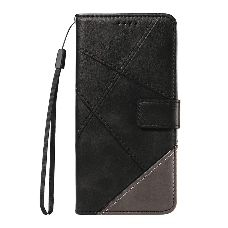 Leather Flip Stand Wallet Case - Elegant and Functional Design
