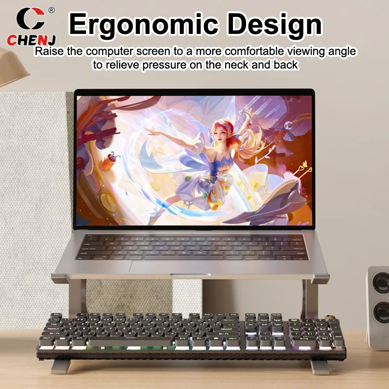 1pcs Laptop Stand Notebook Riser Holder For Macbook Air 13 IPad Pro Xiaomi Tablet Support For 10-18 Inch Cooling Bracket