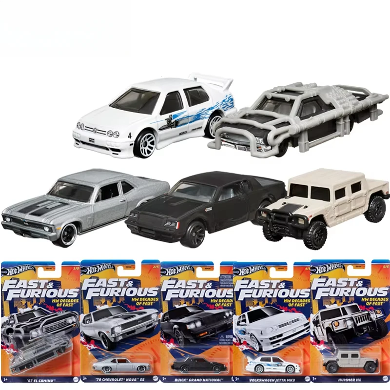 Hot Wheels Car Fast Furious HW Decades of Fast Boys Toy 1:64