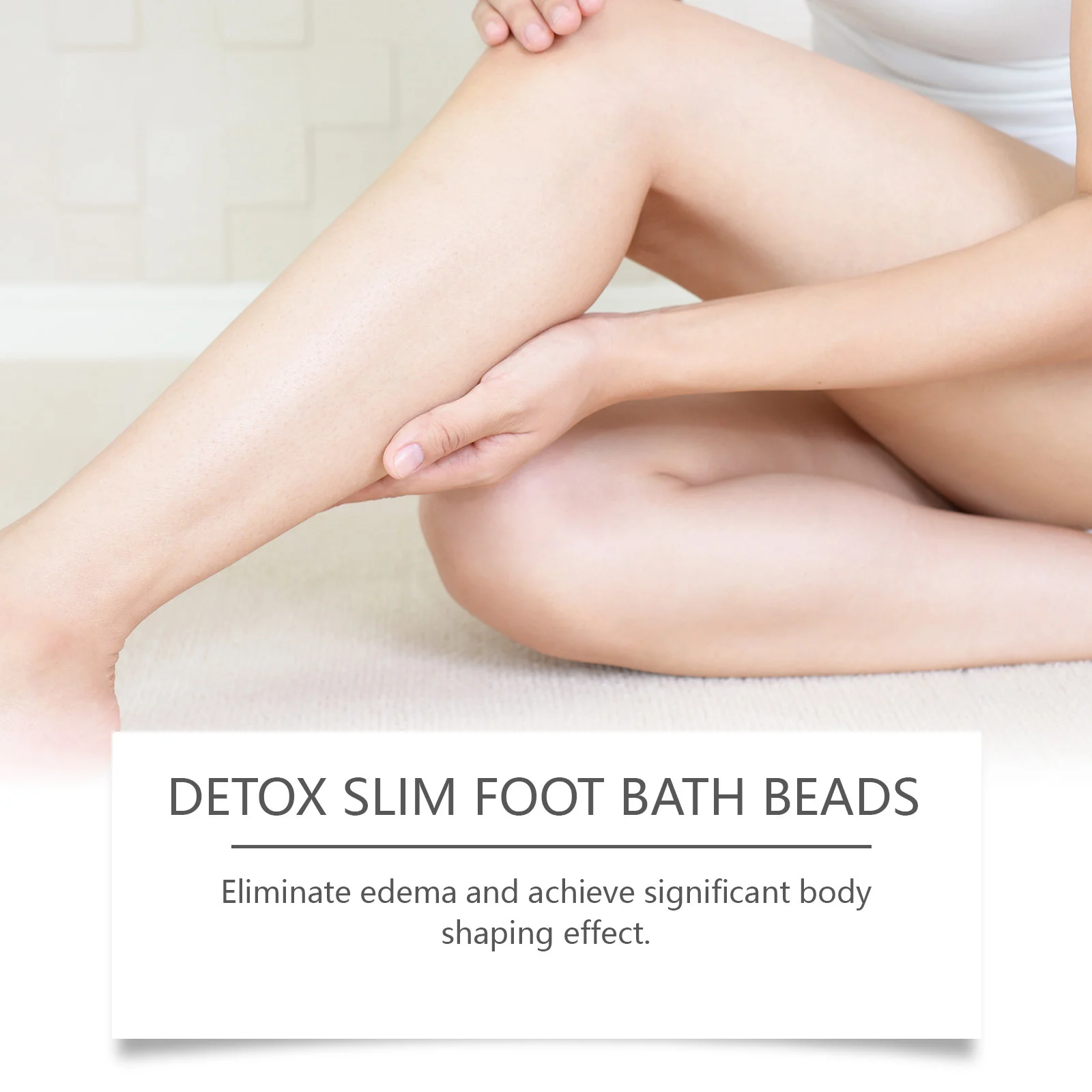 Foot Bath Gel Body Shaping Dehumidification Detox Improve Sleep Quality Relieve Fatigue Leg Relax Soothing Foot Washing Spa Care