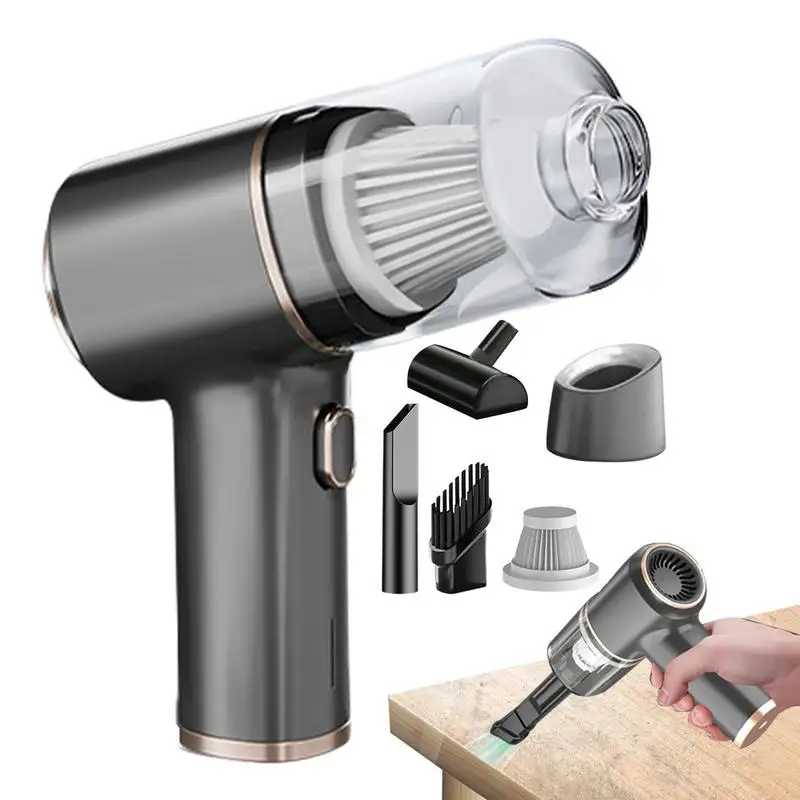 

Car Vacuum Cleaner High Power USB Charging Car Household Vacuum Cleaner Small Car With Fully Automatic Powerful Cleaning