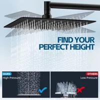 Shower Head,10 Inch Rain Shower Head with Handheld Spray Combo,3 Handheld Water Spray with 60 Inch Long Shower Hose (Sliver) 2