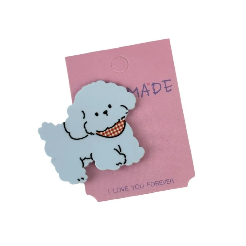 Welpen-Haarspange 2023 Neue Kätzchen-nette lustige Haarnadel-Cartoon-Tierseite gebrochenes Haar Entenschnabel-Clip-Haar-Zubehör_voghion.com