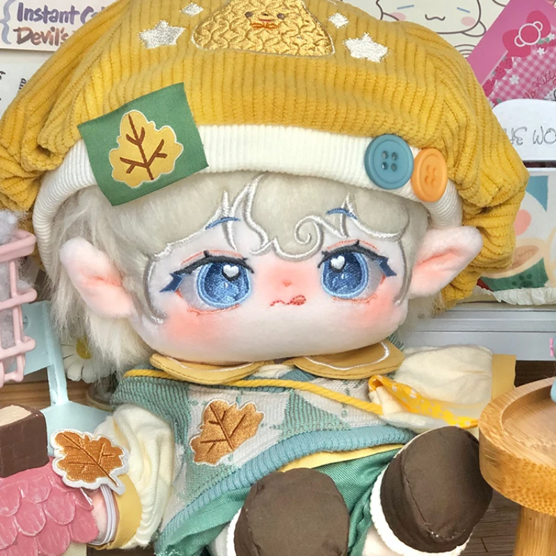 

7 шт., лимитированная Одежда для кукол ручной работы в виде кленового сахарного груша, милые наряды 20 см, костюм для косплея, подарок, шляпа, жилет, женская кукла