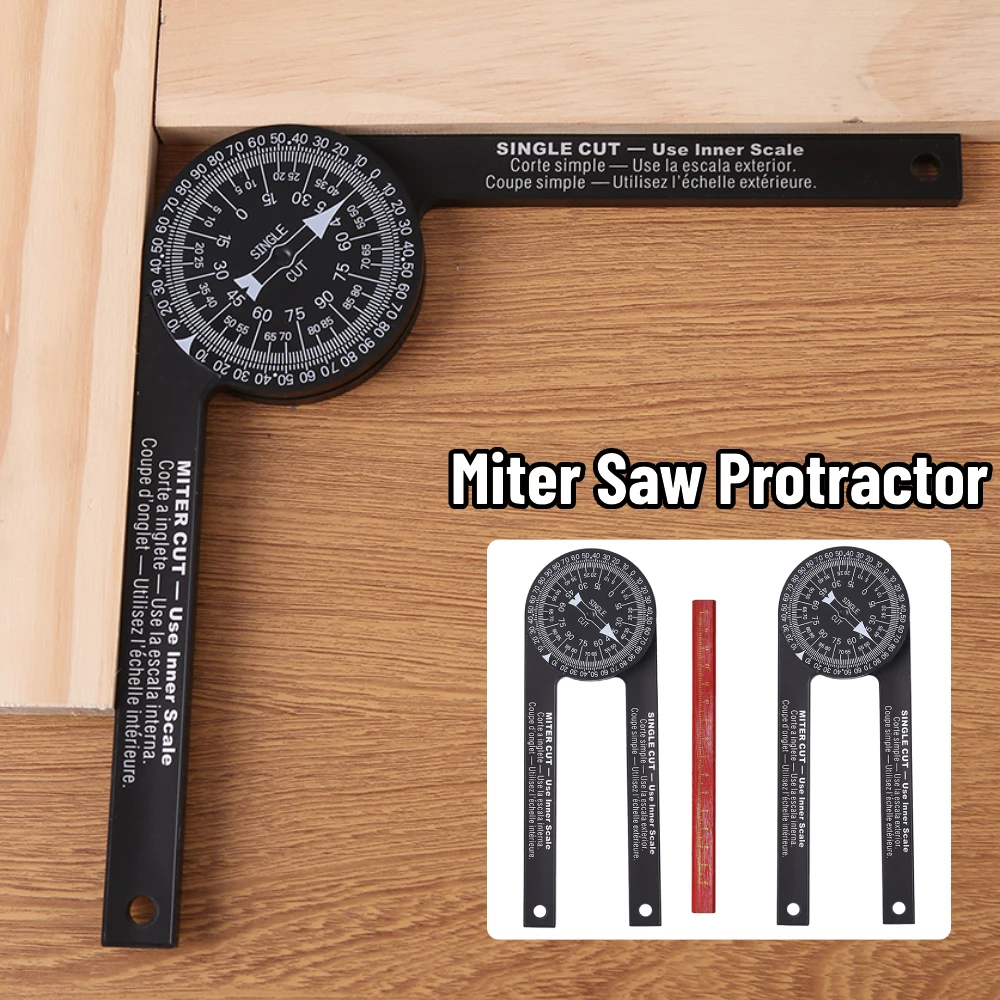 Professional Miter Saw Protractor 360 Degree Goniometer Angle Medical Spinal Woodworking Angle Ruler Protractor Finder Gauge digital angle protractor angle measuring tool angle protractor