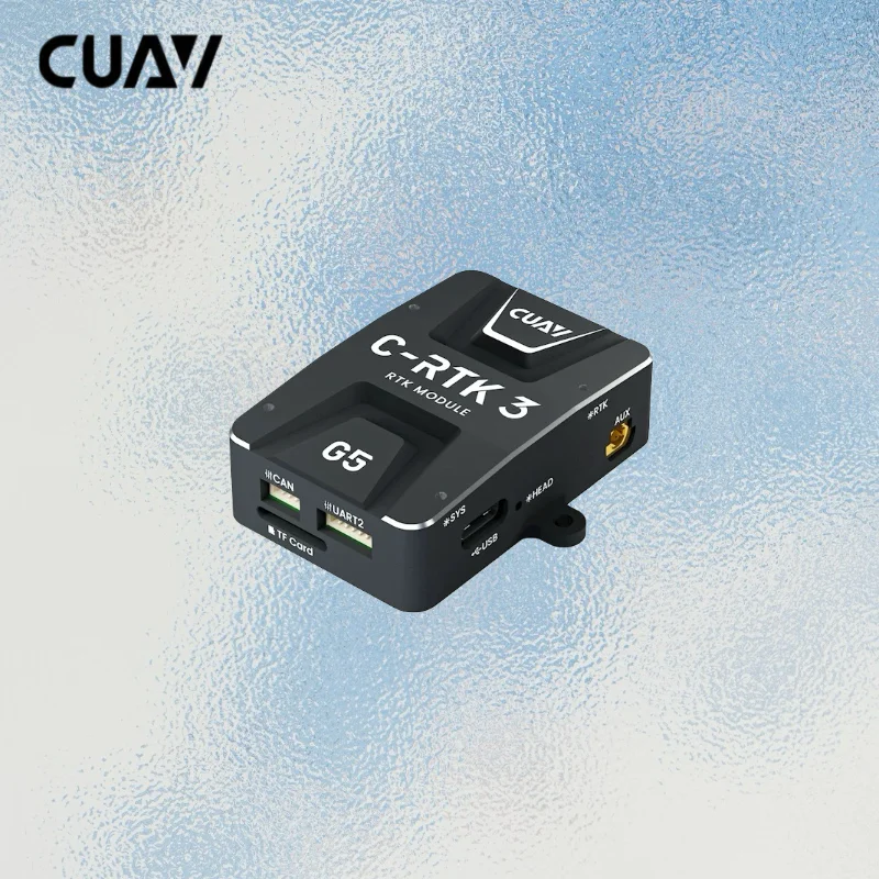 CUAV C-RTK 3 G5 GNSS RTK модуль позиционирования на уровне сантиметра, двойная антенна для дрона Pixhawk PX4 ArduPilot thumbnail 5