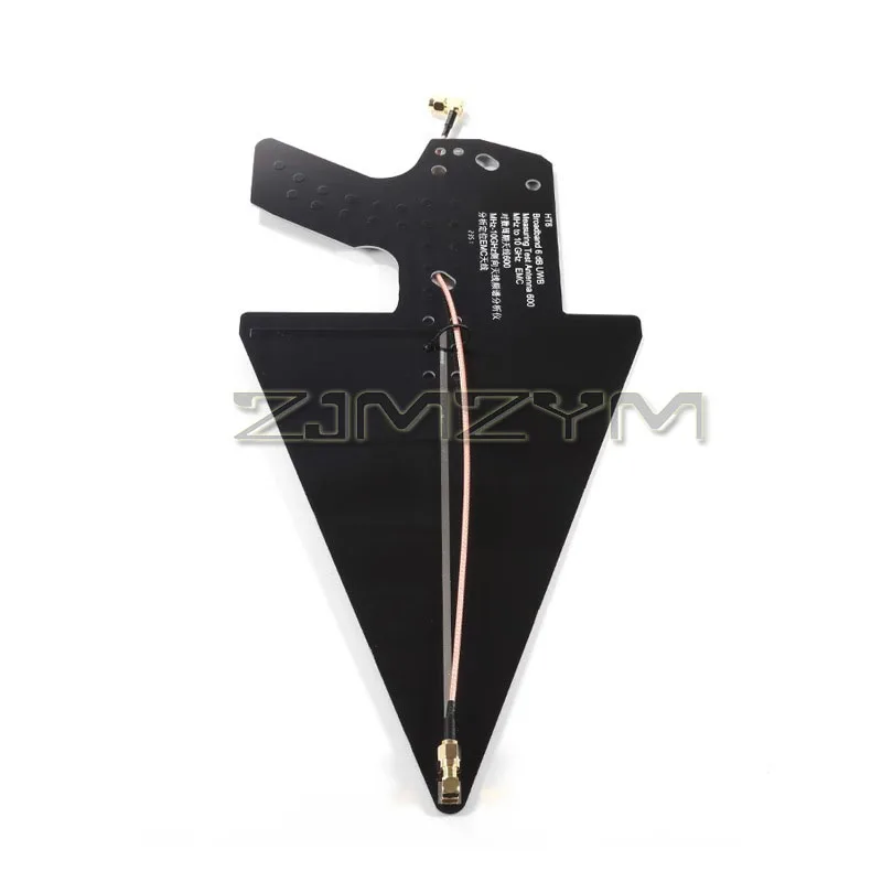 0.6-10GHz Logarithmic Periodic Antenna EMC Antenna 2/3/4G Wi-Fi UWB Broadband Directional Direction Finding Spectrum Analyzer