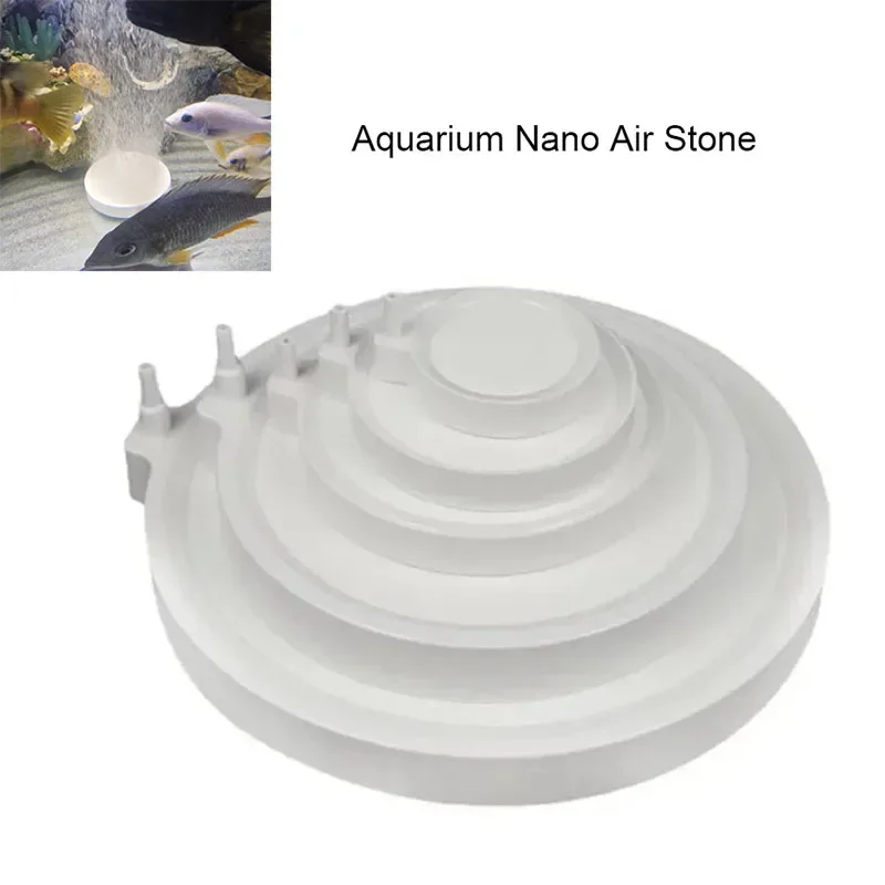 Aquarium Nano Air Stone Oxygen Aerator and Bubble Pump Accessory