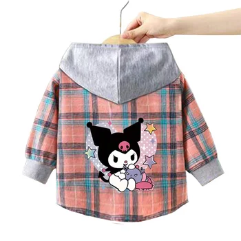 Kids Kuromi Hooded Shirt 1