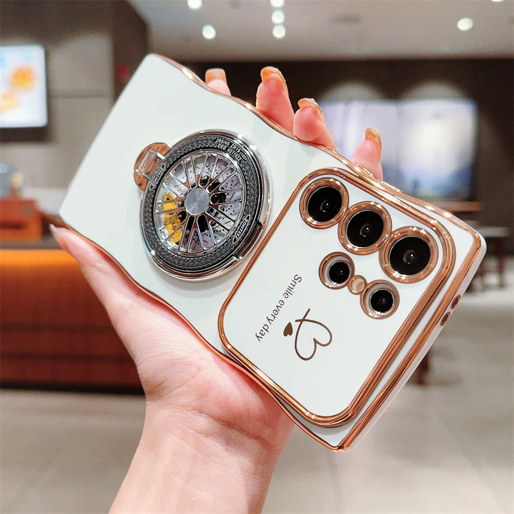 Gyroscope Rotating Bracket Wave Frame Case Cover