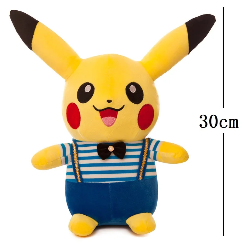 30cm Original Plushies Kawaii Pokemon Doll Toys For Girls Pikachu Plush Toy Soft Cartoon Anime Plushie Stuffed Jouets En Peluche