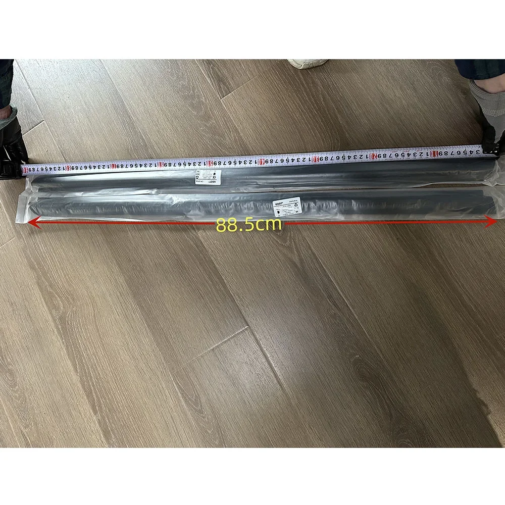 토요타 하이에이스용 2피스 윈도우 글래스 고무, 하이에이스 글래스 보호용 외부 고무 웨더스트립 68161-26040 88.5CM