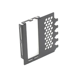 Premium Vertical GPU Mount Bracket - Sleek Metal Graphics Card Holder and Support Rack (Black 2 Hole)