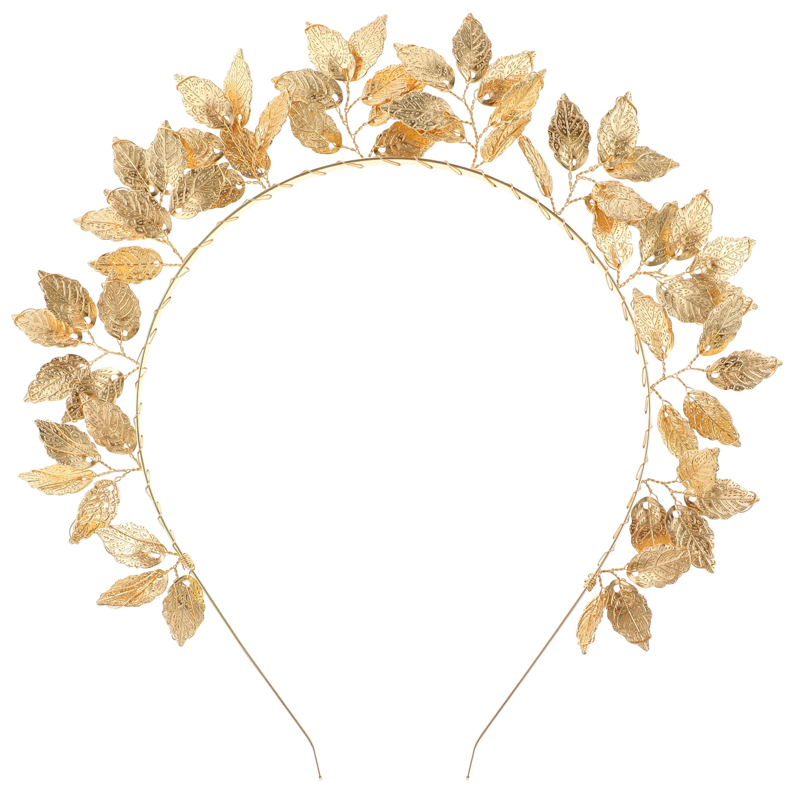 

Shiny Leaves Headband Wedding Bride Headpiece Headdress for Women Girls Roman Jewelry Hairbands Hair Hoop Hair Accessories