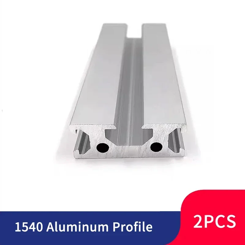 Trilho Linear Anodizado para a Impressora do Cnc 3d Extrusão de Alumínio do Perfil Máquina de Gravura 100550 mm Peças 1540