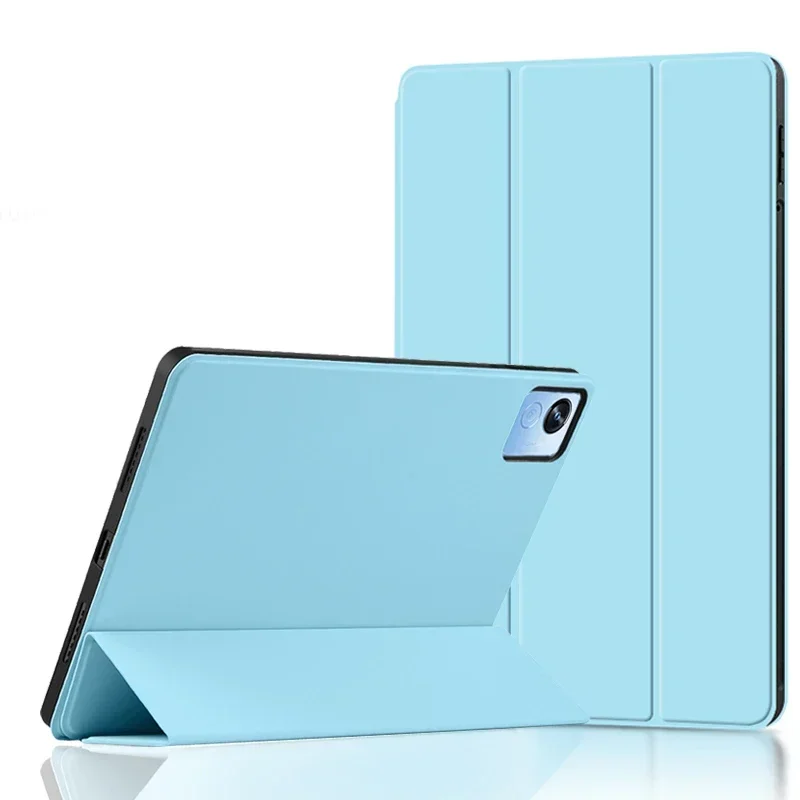 

For OPPO Realme Pad X 11 Inch Case Ultra Thin Smart Leather Cover for RealmePad X Tablet TPU Shell With Auto Wake UP Funda