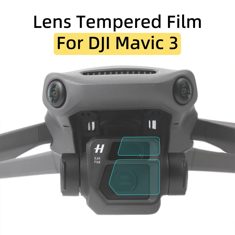 

For DJI Mavic 3/3 Cine Drone Gimbal Camera Lens Tempered Glass Film 9H High hardness Scratch-proof Protective Film Accessories