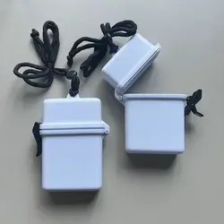 Waterproof Portable Photocard Storage Box - New Sealed Album Case with Card Sleeve Holder (White)
