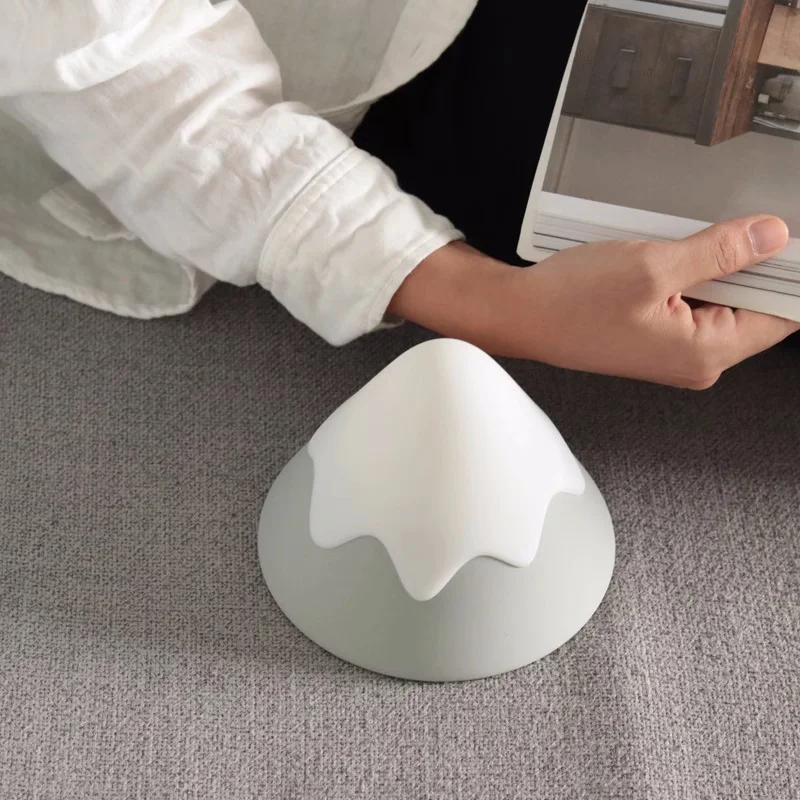 

Snowy Mountain Light Sleep Small Night Light Atmosphere Light Creative Energy Saving Bedside Light
