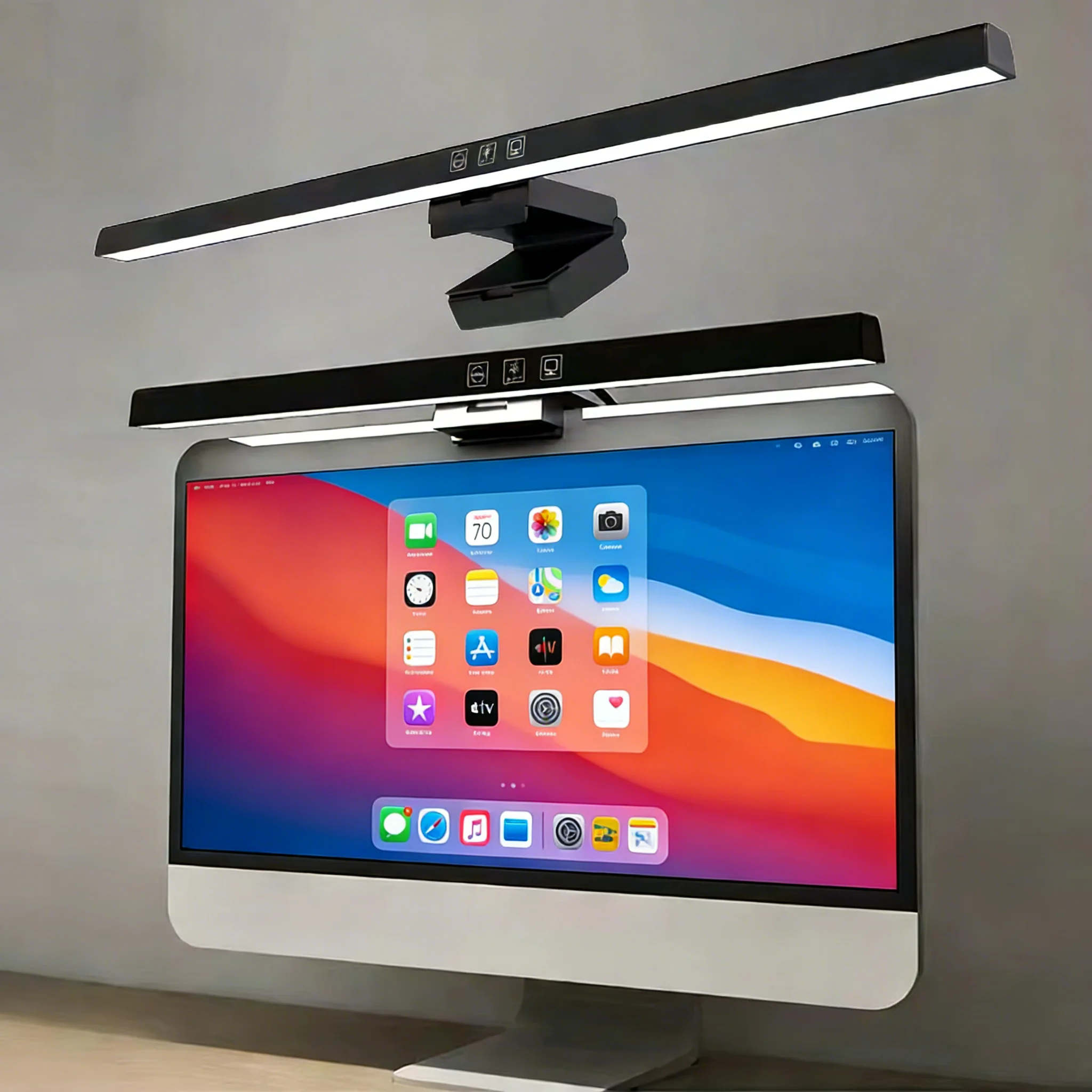 LED Monitor Light Bar Dimmable Night Lights with 3 Colors Desk Lamp Learning Office Reading Eye Protection Screen Hanging Light