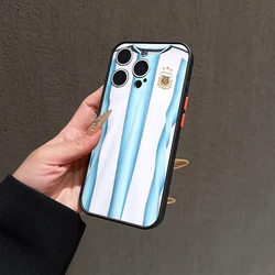 Argentina Football Team Jersey Design Phone Case - Galaxy Note20 Ultra