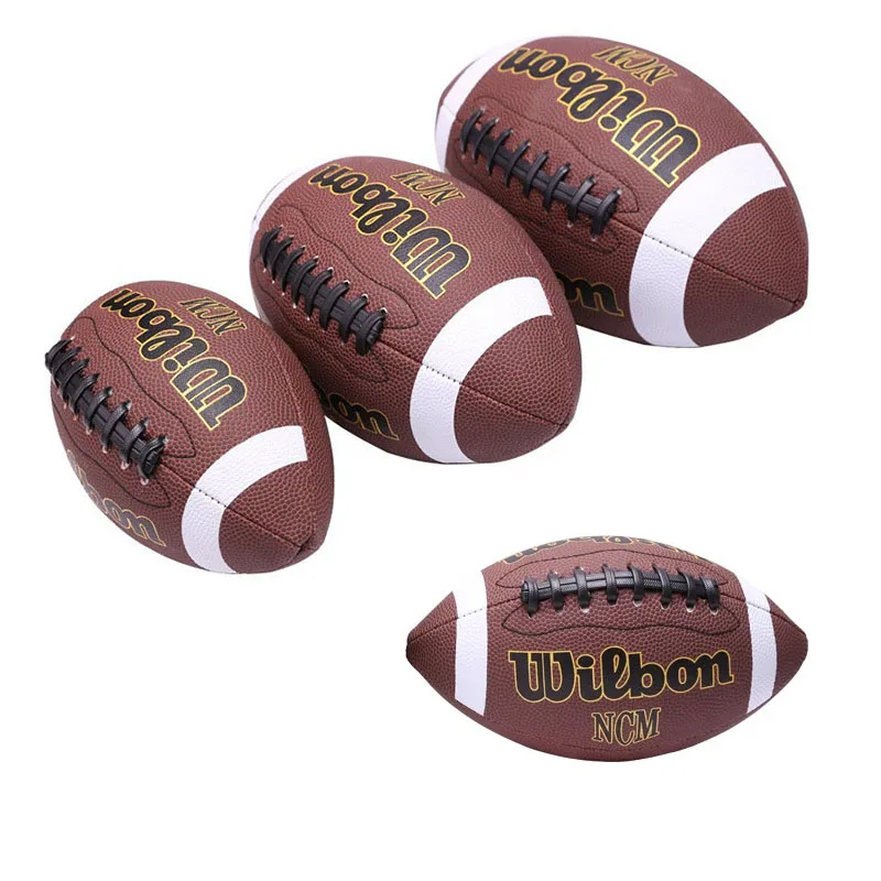 

American Football Soccer Rugby Association Football Footy Ball Size 3 6 9 Sports Football Adult Kids Group Training Competition