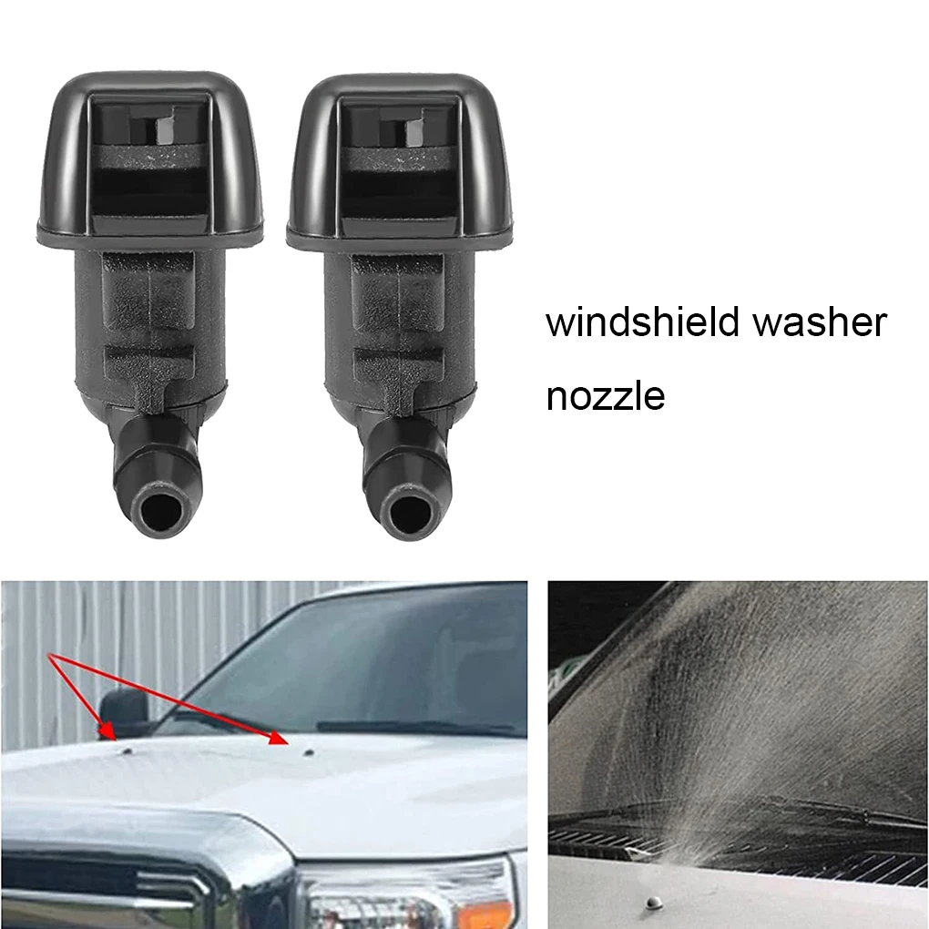 

Pack of 2 Car Windshield Washer Nozzle Wiper Automobile Part Supplies