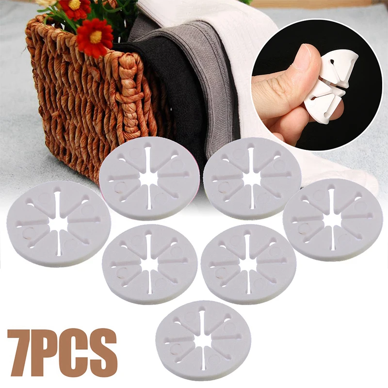 7Pcs-Sock-Clips-Sock-Holder-Rings-Organizers-Sorters-Locks-Clips ...