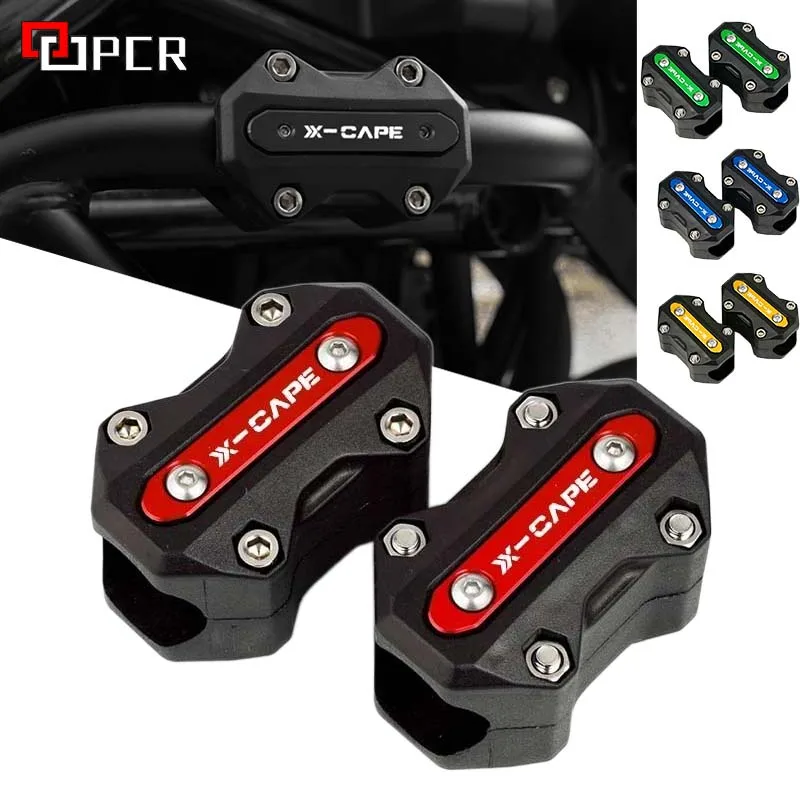 Motorrad Ständeraufnahme Bobbins M10x1.5mm | Für Moto Morini XCape 650 | CNC-Aluminium Rot