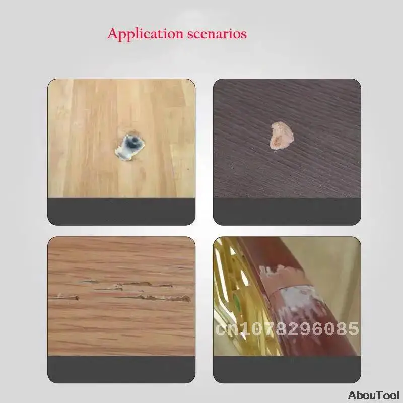 DIY Wood Product Scratch Filler Remover, Wooden Furniture Touch Up Tool Set, Marker Pen, Wax Repair, Fast Repair Paste, Wood Flo