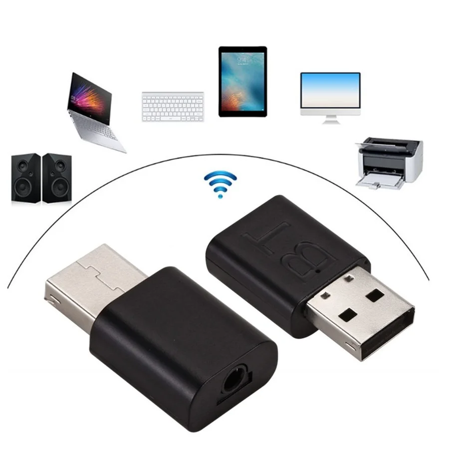 YIGETOHDE 2 In 1 Bluetooth 5.0 Audio Receiver Transmitter Wireless Adapter Mini 3.5Mm AUX Stereo Transmitter for PC Car Speaker