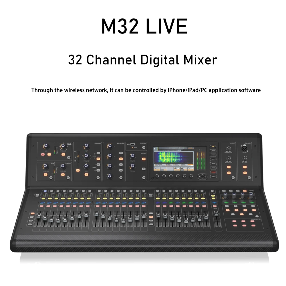 Origina M32 para Midas 40 Channel de entrada Profissional Digital Mixer