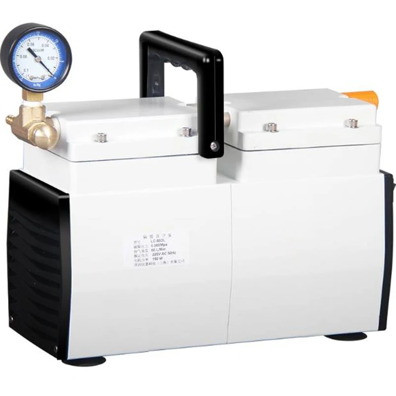 

220V Oil-Free Diaphragm Vacuum Pump Positive And Negative Pressure Small Portable Laboratory Suction Filter Electric Air Pump