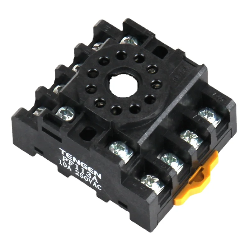 

Electrical small relay base PF113A 11 round foot JTX-3C/jqx-10F 3Z