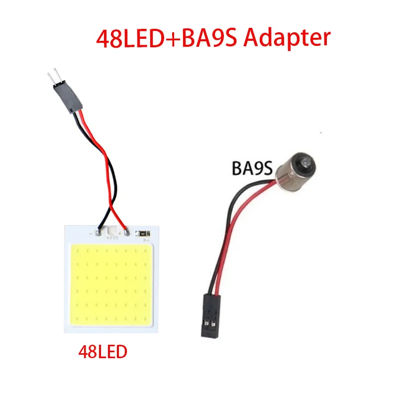 48 LED BA9S Adapter