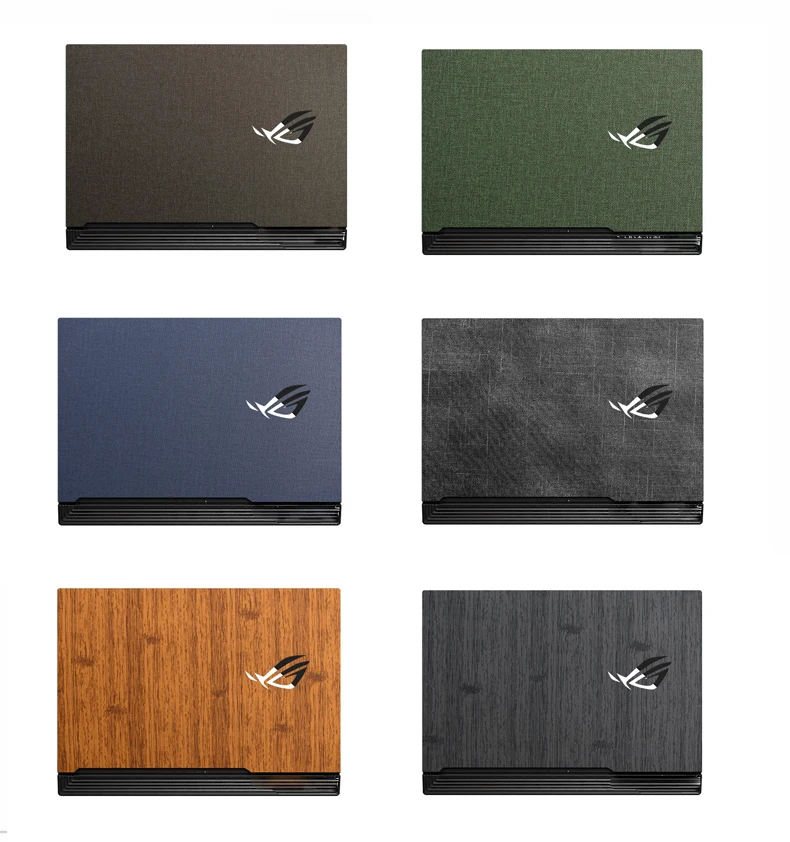Pellicola Protettiva In Pelle 3 Pezzi Per Asus Rog Strix G15 G513Qe/Gl504Gv/Tuf Fx506L/Flow X13 Gv301/Zephyrus G14 Ga401/M16 Gu603/Ux481