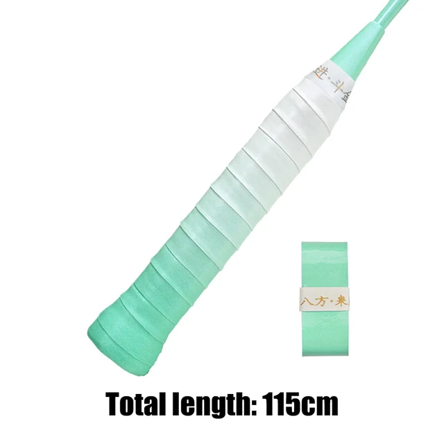 1Pc Gradient Overgrip Non-slip Sweat-absorbent Badminton Racket Grip Handle PU Winding Tape Badminton Accessories 4