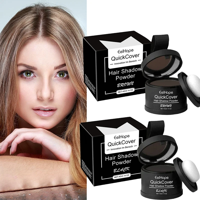 Brown Colors Hairline Powder 4g Hairline Shadow Powder Instantly Black Root Cover Up Shadow Natural Makeup Hair Concealer