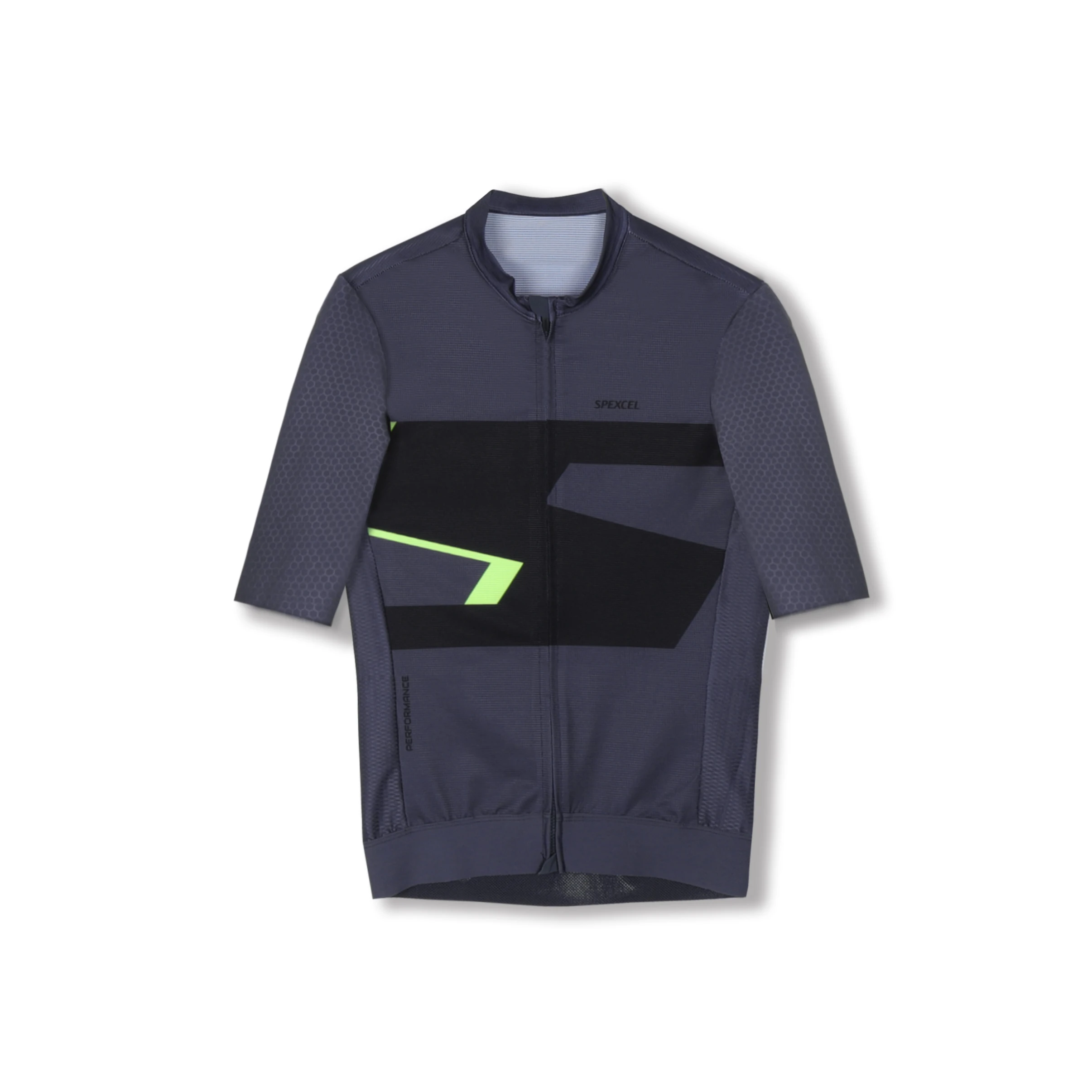 thumbnail image 1 of Maillot de ciclismo de manga corta SPEXCEL 2023 PRO, nuevo ajuste de carrera con tejido ligero italiano y tejido transpirable Upf 50+, 1 of 5