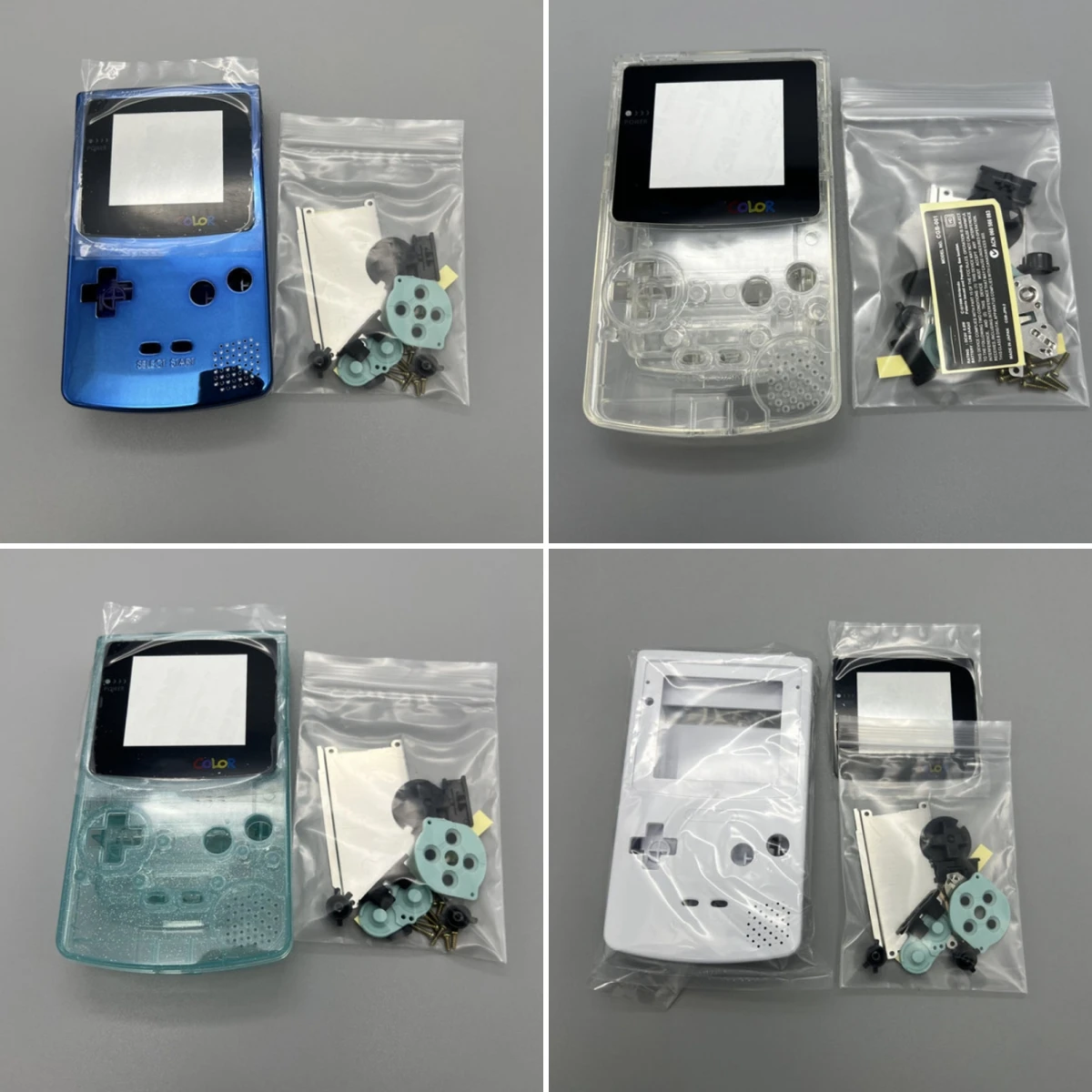 Shell com Lente de Vidro para Gameboy Cor Gbc Original Tela Lcd Adequado para Gbc 2.6 in 2.45 in Novo